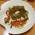 celamica's cooksnap of when they made 塩麹deしっとり鶏ハム☆香味ダレ.