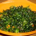 メンドッチ's cooksnap of when they made シリコンスチーマーでほうれん草のごま和え.