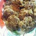 大臣たろーmama's cooksnap of when they made 香ばしい♫豚肉のゴマ花椒衣焼き.