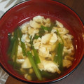 chiipharma's cooksnap of when they made チョー簡単☆韮の卵とじ スープ♪.