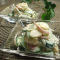 sacoママ's cooksnap of when they made ★きゅうり茗荷玉ねぎのマヨポンサラダ★.