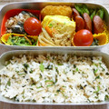 さらだaaa's cooksnap of when they made ✿しらすとわかめのおにぎり✿.