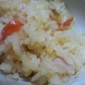 うるごろり's cooksnap of when they made 簡単♡♥ミニトマトのピラフ.