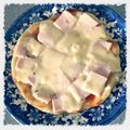 naru1011mi's cooksnap of when they made 簡単★発酵なし手軽に薄力粉ピザ.