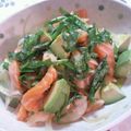 Naragon's cooksnap of when they made アボカドとサーモンの＊和風マリネ＊.