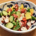 atsc401's cooksnap of when they made 夏野菜とたこのマリネ.