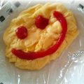 Sakupan＊'s cooksnap of when they made レンジで簡単オムレツ☆.