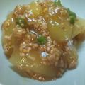 sonop's cooksnap of when they made トロトロ冬瓜のトロッとひき肉あんかけ.
