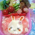 みんなのあねご's cooksnap of when they made キャラ弁☆チーズDEウサギちゃん.