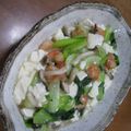 まゆピン's cooksnap of when they made 青梗菜とエビと豆腐のあんかけ.