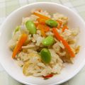 さきどん。's cooksnap of when they made 母の味♡なめ茸入炊き込みごはん.