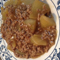 なみまぁたん's cooksnap of when they made 大根と豚ひき肉のとろっと煮物.