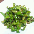 kママ４１８７'s cooksnap of when they made 母のピーマン炒め.