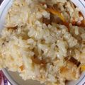 shimaぷりん's cooksnap of when they made ごぼうとえのきの炊き込みご飯.