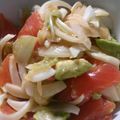 yukari23n's cooksnap of when they made アボカドとサーモンの＊和風マリネ＊.