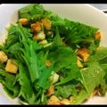 あにゃみぃ's cooksnap of when they made 水菜と薄揚げクルトンのサラダ　.