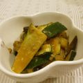 モンプチっち's cooksnap of when they made なすとズッキーニの甘味噌炒め.
