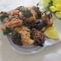 miyuki12's cooksnap of when they made 鶏肉の海苔ごま揚げ～♪.