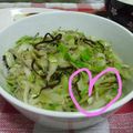 NYkun's cooksnap of when they made 簡単おいしい♫塩こんぶ＆キャベツ✿.