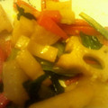 Yukimi223's cooksnap of when they made 蓮根＋大根＋ほうれん草のカレー風味炒め.