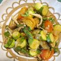 yobibaa's cooksnap of when they made かじき鮪と彩り野菜のソテー.