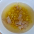 SーtomokoーS's cooksnap of when they made 覚え書き(ベーコンのコンソメスープ).