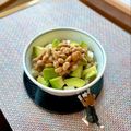 キンプリ's cooksnap of when they made おかかチーズアボカド納豆ごはん.