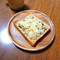 もふもふクロさん's cooksnap of when they made 簡単！玉葱たっぷりツナマヨトースト.