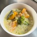 azbjbn's cooksnap of when they made かぼちゃとブロッコリーのチャウダー.