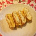 m@n@'s cooksnap of when they made ハムとチーズの卵焼き.
