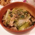 マリウスは天使's cooksnap of when they made さっぱり塩レモン味の豚レタス丼.