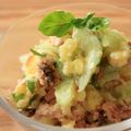 Oishiキッチン♡'s cooksnap of when they made バジル香る鮭ポテトサラダ.