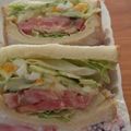 寺山ちゃん's cooksnap of when they made 簡単！具だくさんサンドイッチ.
