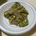 coinrocker's cooksnap of when they made あじの塩なめろう.