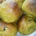 ゆっぴ～ぃ's cooksnap of when they made 全粒粉入りミニかぼちゃパン。.