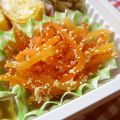 まじゅじゅ's cooksnap of when they made *レンチン人参の明太子和え*.
