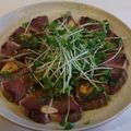 ぽち☆0114's cooksnap of when they made 鰹のカルパッチョ・・バルサミコソース.