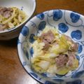 まあくんのおくさん's cooksnap of when they made さっぱり〜豚肉とキャベツの甘酢漬け.