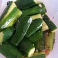 みぃんまみん's cooksnap of when they made 【超簡単】即旨☆叩ききゅうり.