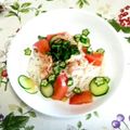 poniroko's cooksnap of when they made ツナとトマトのサッパリ素麺♪.
