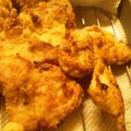 かれんともも's cooksnap of when they made かなるンちの塩麹鶏胸肉コーングリッツ揚げ.