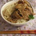 parira's cooksnap of when they made 生姜焼きのっけそうめん.