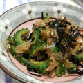 ちぃぃび太's cooksnap of when they made 簡単！しゃきしゃきゴーヤの和え物.