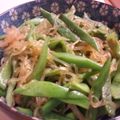ともびす115's cooksnap of when they made モロッコインゲン・白滝の簡単キンピラ.