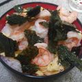ほんでぃーえー's cooksnap of when they made ぷりっぷりエビチラシ寿司(`･∀-)b.