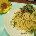 bobitin's cooksnap of when they made 一人御膳□ツナとふじっ子のパスタ.