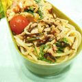 bobitin's cooksnap of when they made 一人御膳□ツナとふじっ子のパスタ.
