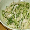maronkuro's cooksnap of when they made ＊水菜の辛子ゴマ和え＊.