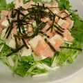 RYOSHUN's cooksnap of when they made 水菜と豆腐のサラダ～明太子マヨソース～.