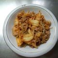 ジルベール♪'s cooksnap of when they made スタミナ豚キムチ炒め☆.